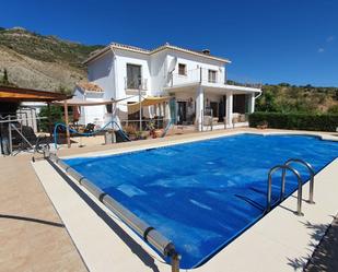 Swimming pool of Country house for sale in Casarabonela  with Air Conditioner, Terrace and Swimming Pool