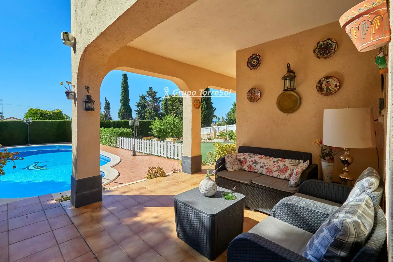 Terraza de Casa o chalet en venta en El Vendrell con Calefacción, Terraza y Piscina