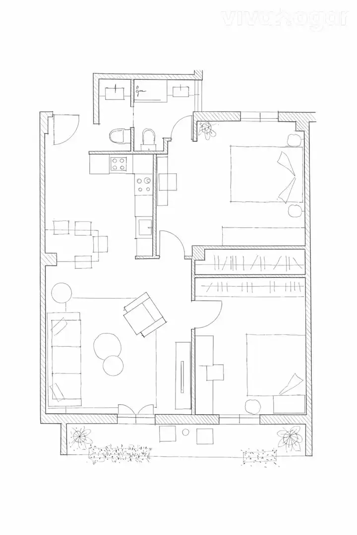 Flat for sale in Madrid  with Air Conditioner, Heating and Terrace