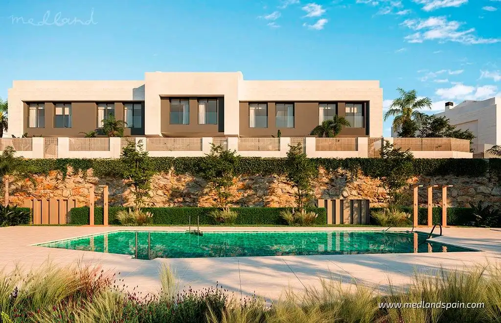 Maison mitoyenne avec piscine à vendre à Riviera del Sol, imagen 3