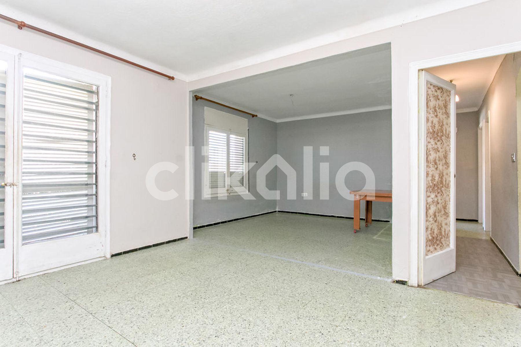 Sala de estar de Piso en venta en Figueres con Terraza