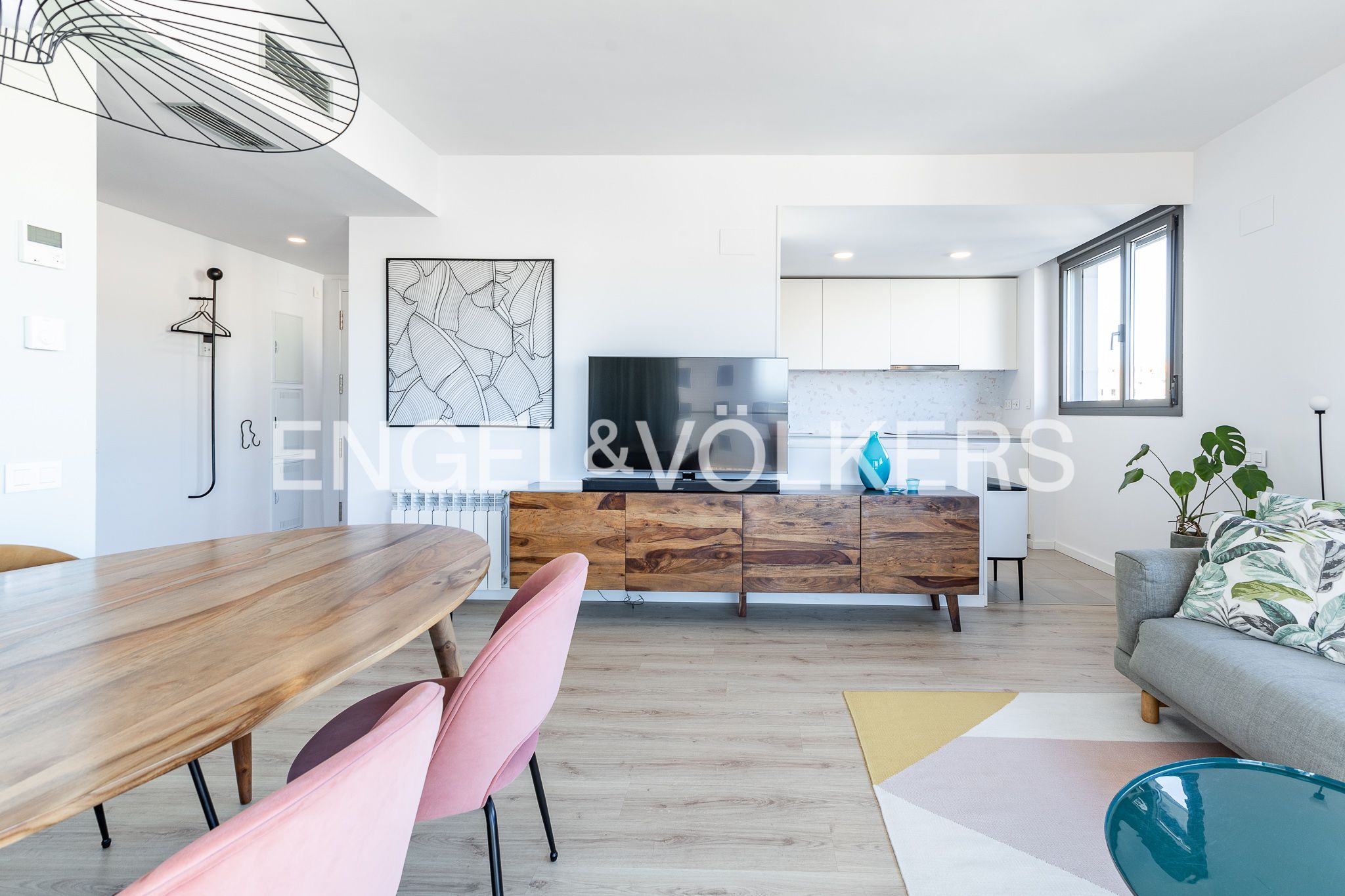 Sala d'estar de Apartament en venda en Mataró amb Aire condicionat, Calefacció i Parquet