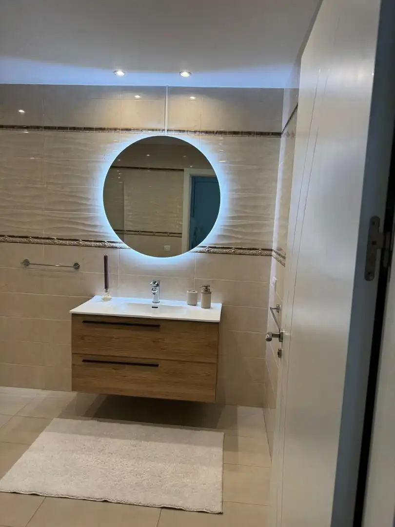 Badezimmer von Haus oder Chalet zur Miete in Mijas mit Klimaanlage, Heizung und Privatgarten