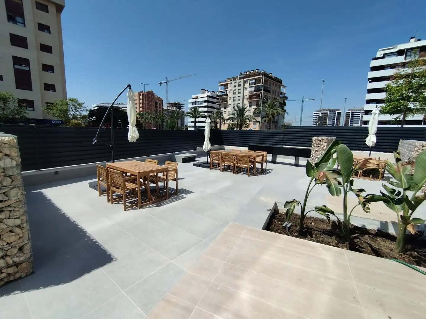 Terrassa de Pis de lloguer en Murcia amb Aire condicionat, Calefacció i Jardí privat