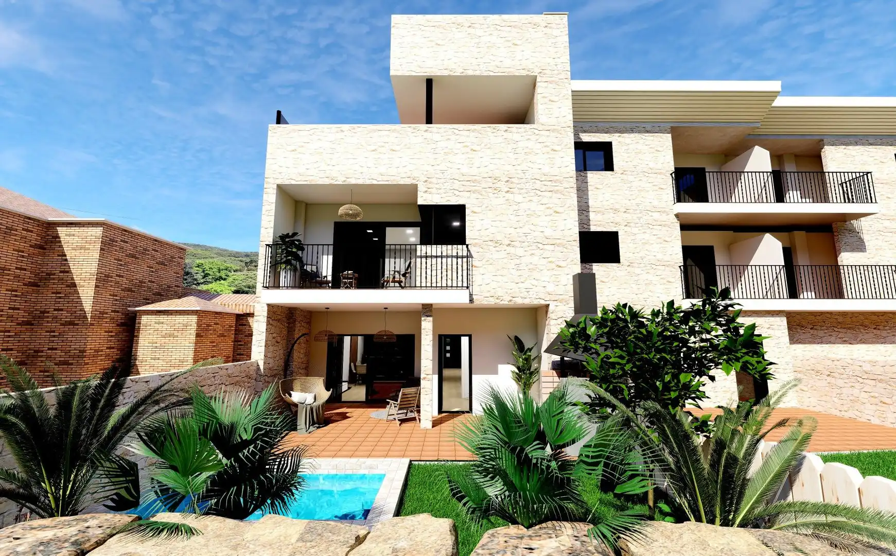Adosado con terraza en venta en Palafolls, imagen 2