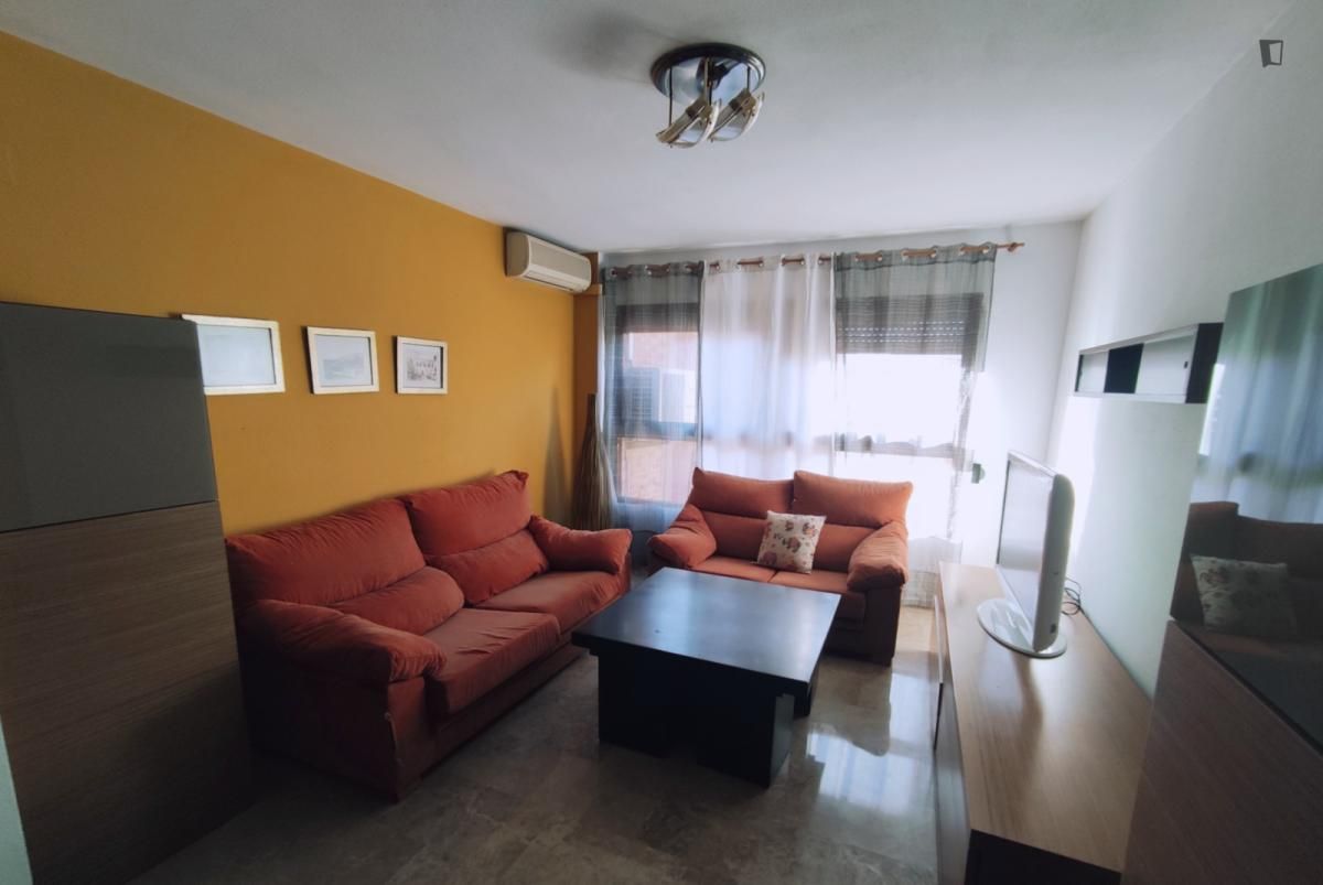 Sala de estar de Apartamento de alquiler en Albal con Aire acondicionado, Calefacción y Amueblado