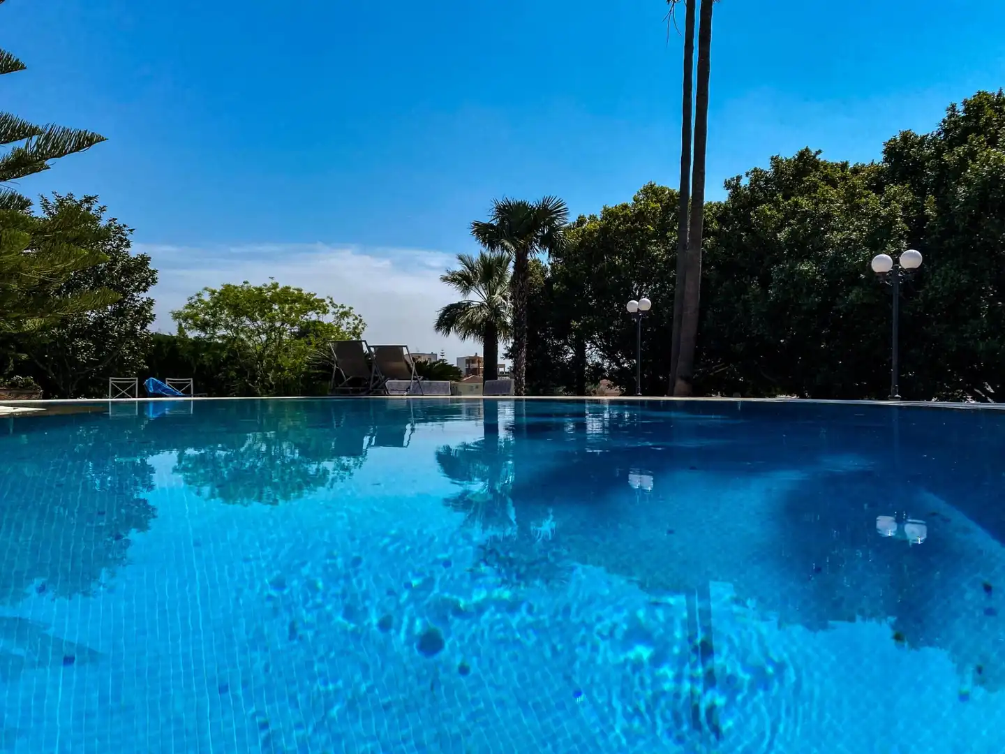 Swimming pool of Houses for sale in Alginet  with Air Conditioner, Heating and Private garden