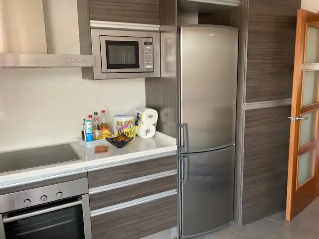 Cuina de Pis en venda en Terrassa amb Calefacció, Parquet i Terrassa