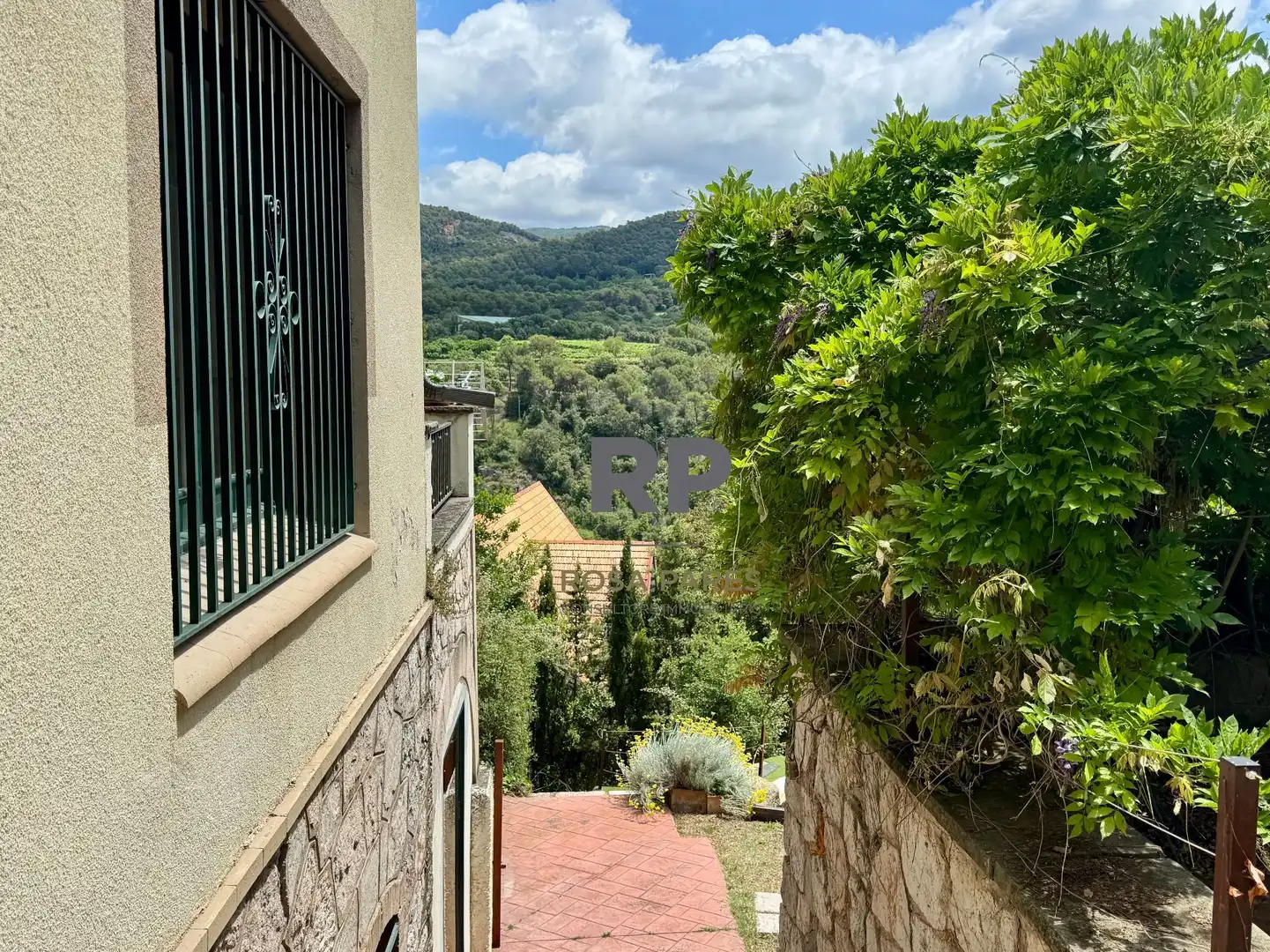 Exterior view of Houses for sale in Sant Martí de Centelles  with Heating, Private garden and Terrace