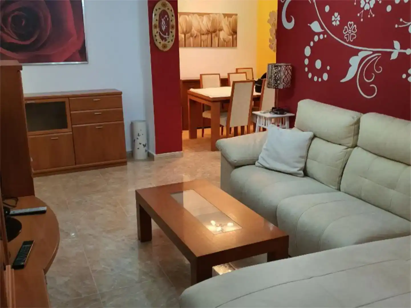 Living room of Flat for rent in Málaga Capital  with Air Conditioner