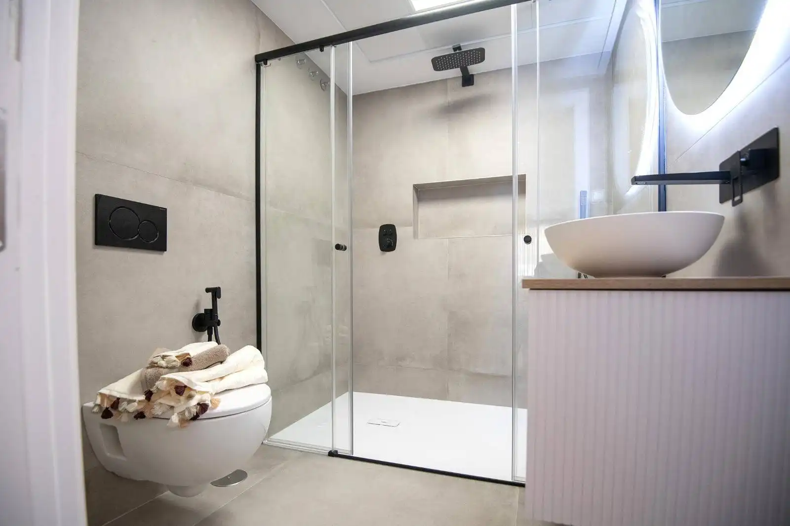 Baño de Apartamento en venta en San Pedro del Pinatar con Aire acondicionado, Terraza y Balcón