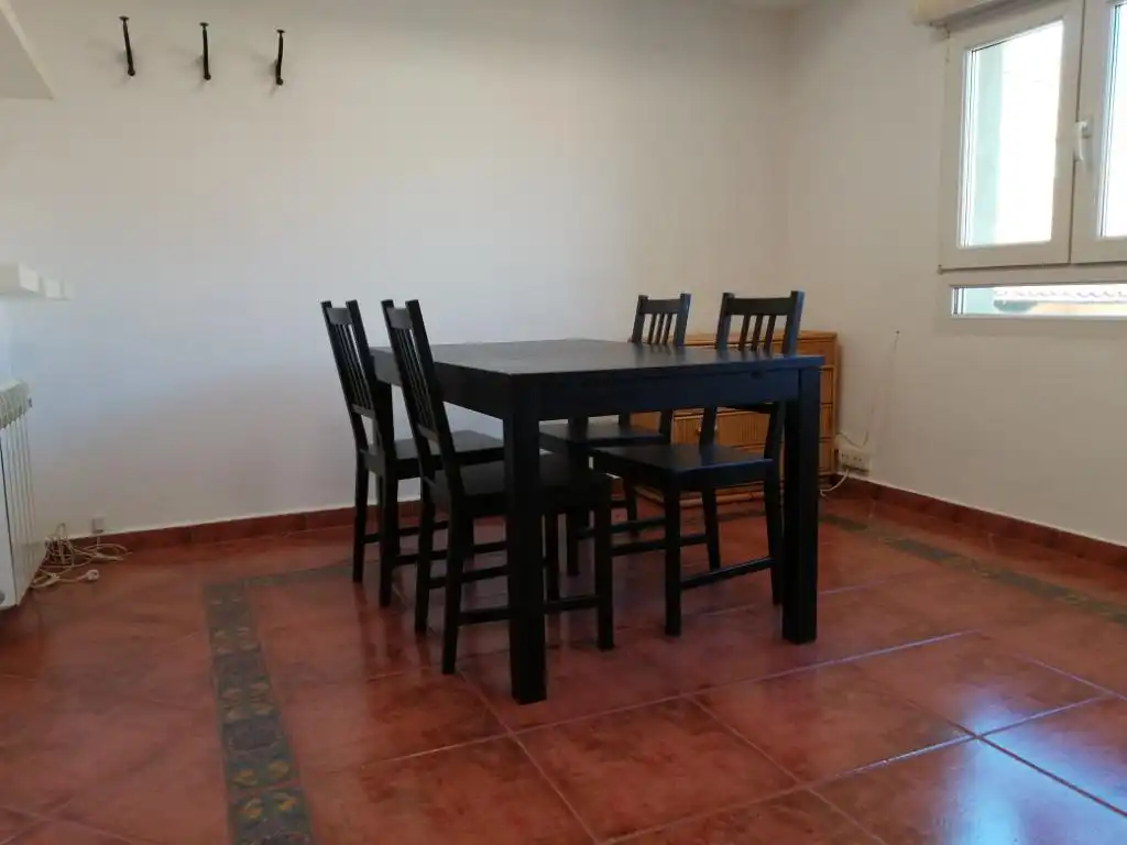 Dining room of Flat for rent in Gijón   with Heating and Furnished