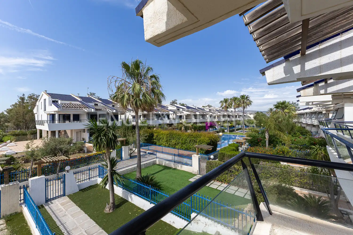 Terrace of Houses for rent in Sagunto / Sagunt  with Air Conditioner, Heating and Private garden