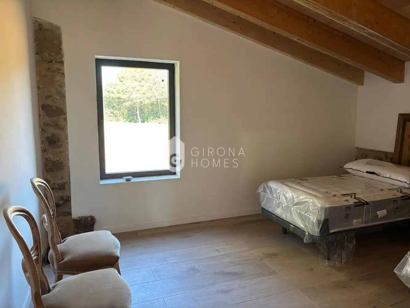 Bedroom of Country homes for rent in Sant Gregori  with Air Conditioner, Heating and Private garden