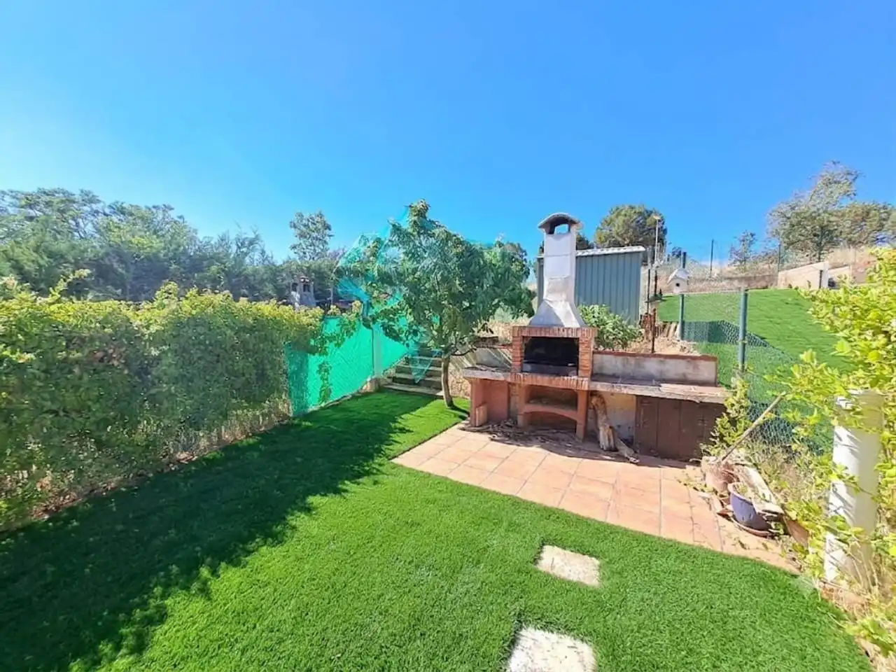Jardín de Casa o chalet en venta en Valdorros con Calefacción, Jardín privado y Parquet