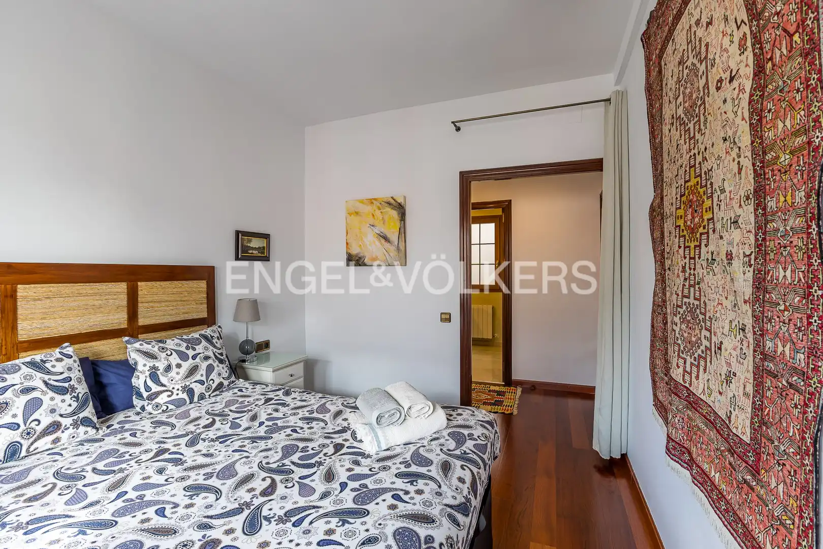 Bedroom of Flat for sale in Barcelona  with Air Conditioner, Heating and Parquet flooring