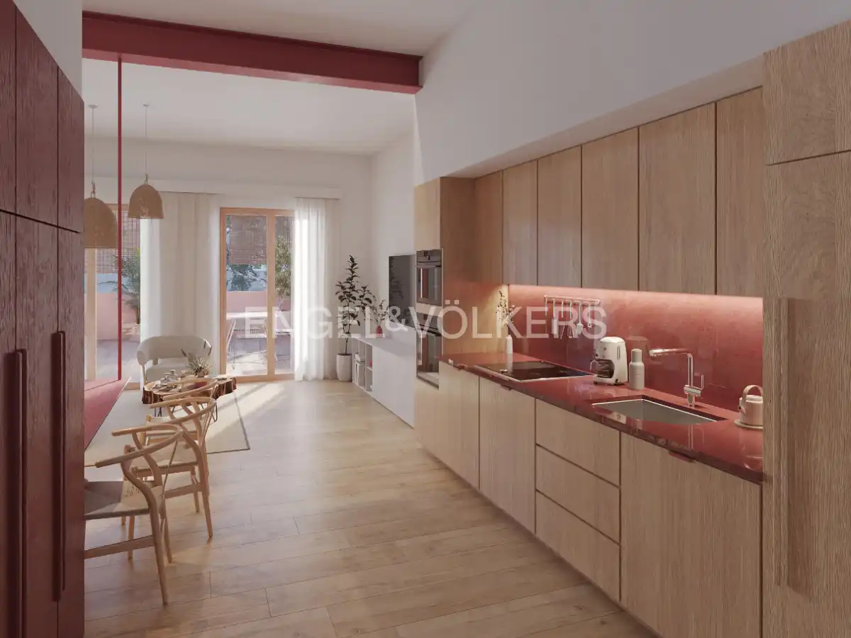 Cuina de Pis en venda en Barcelona amb Aire condicionat, Calefacció i Terrassa