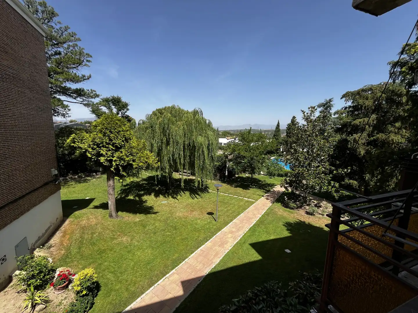 Jardí de Pis de lloguer en Galapagar amb Calefacció, Parquet i Terrassa
