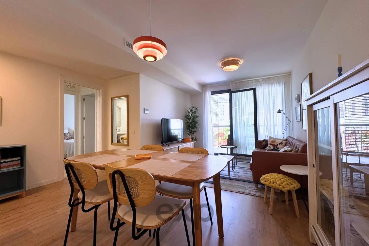 Comedor de Piso de alquiler en Valencia con Aire acondicionado, Calefacción y Terraza