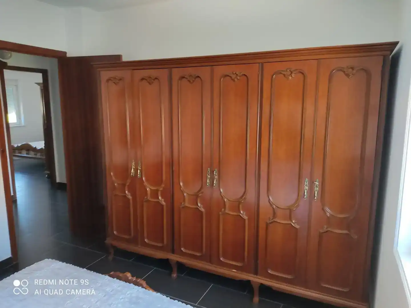 Schlafzimmer von Wohnung zur Miete in Carnota mit Möbliert, Ofen und Waschmaschine