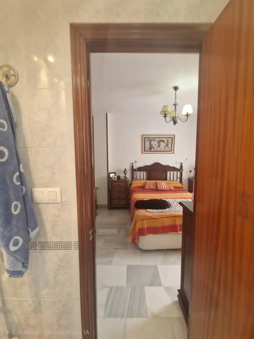 Dormitori de Casa adosada en venda en Puerto Real amb Aire condicionat, Jardí privat i Traster