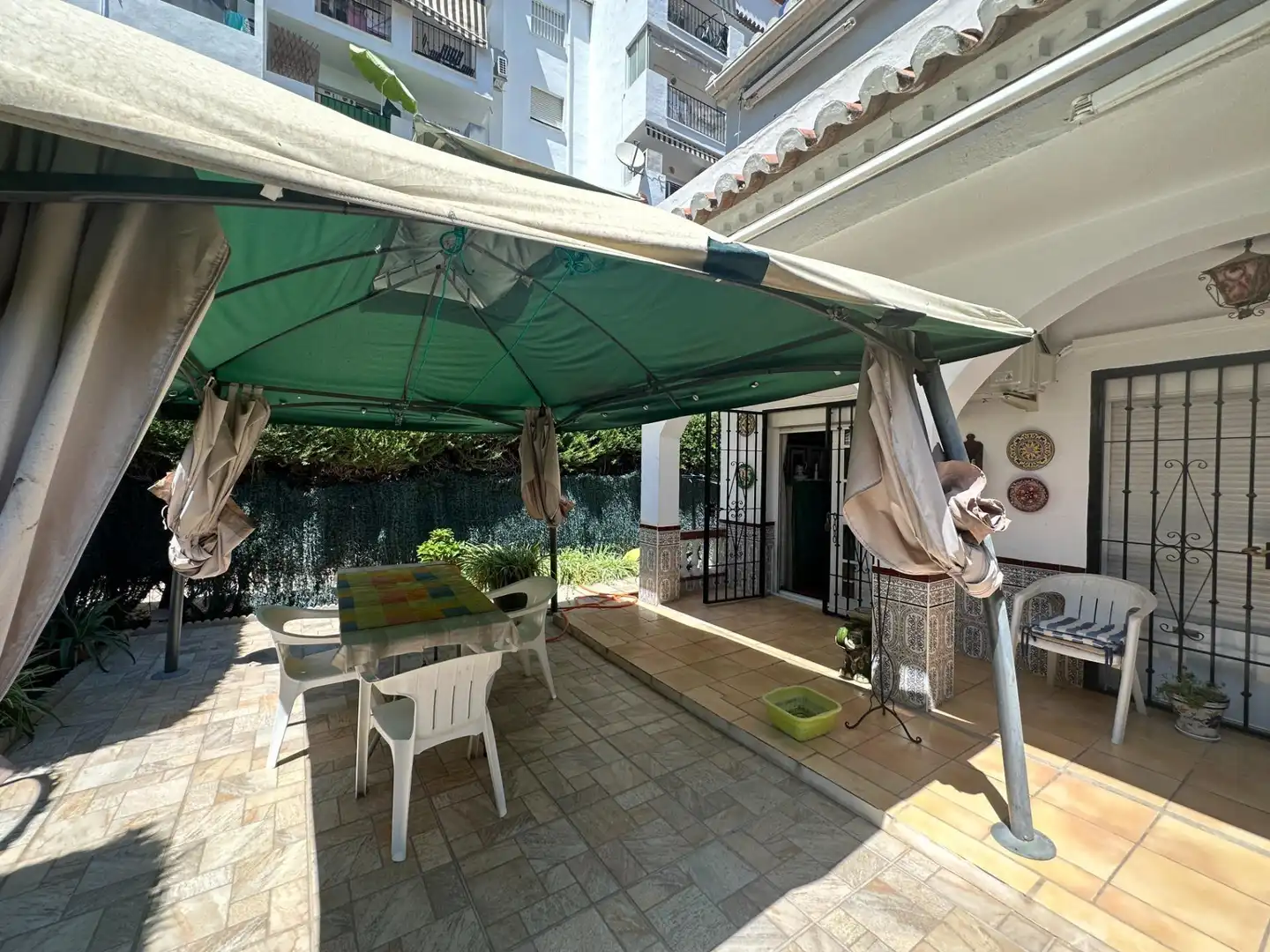 Terrassa de Casa adosada en venda en Mijas amb Aire condicionat i Calefacció