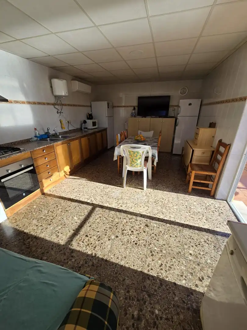 Kitchen of Houses for sale in San Vicente del Raspeig / Sant Vicent del Raspeig  with Air Conditioner, Private garden and Terrace
