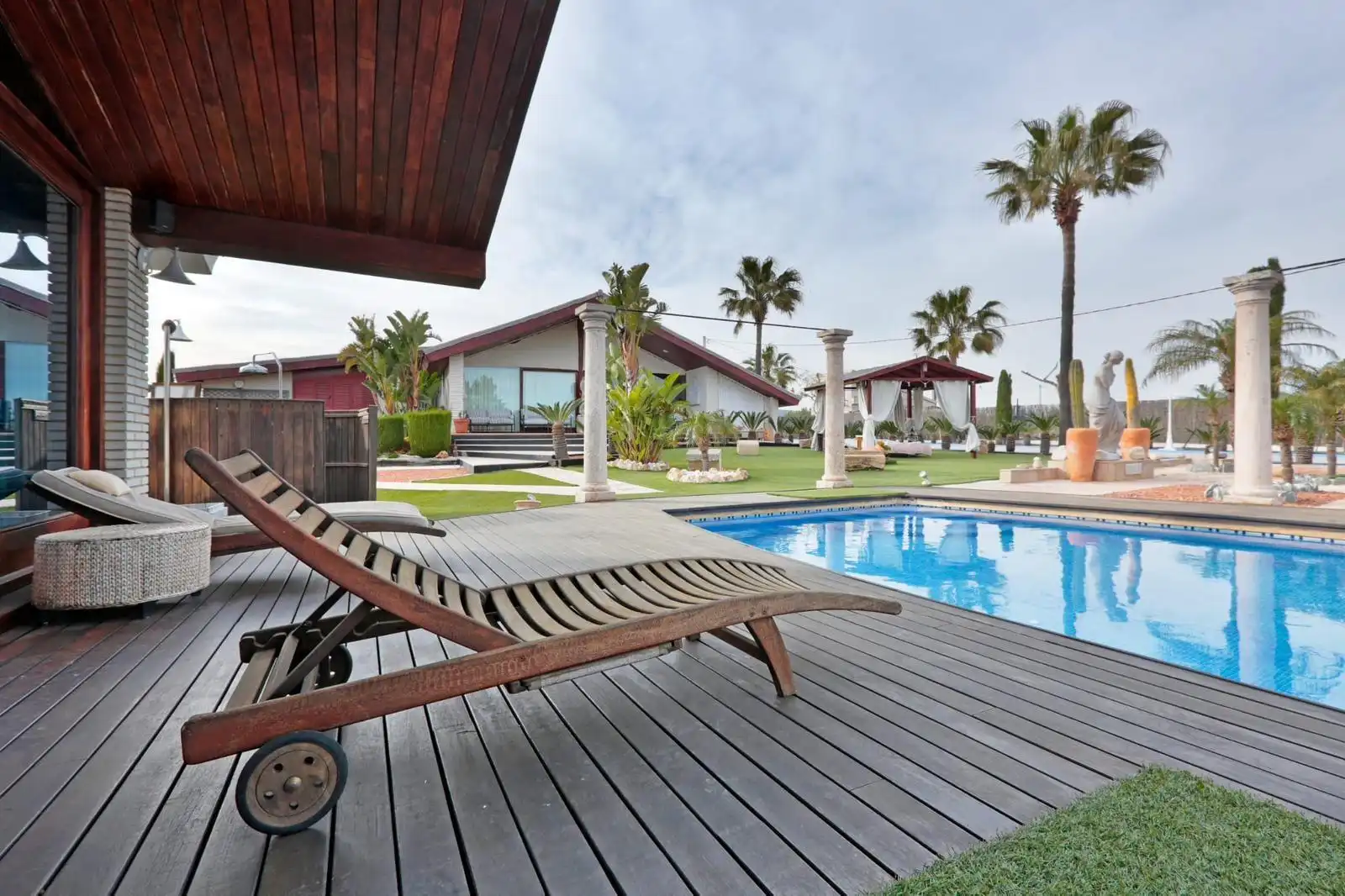 Terrassa de Casa o xalet en venda en Valladolid amb Aire condicionat, Calefacció i Jardí privat