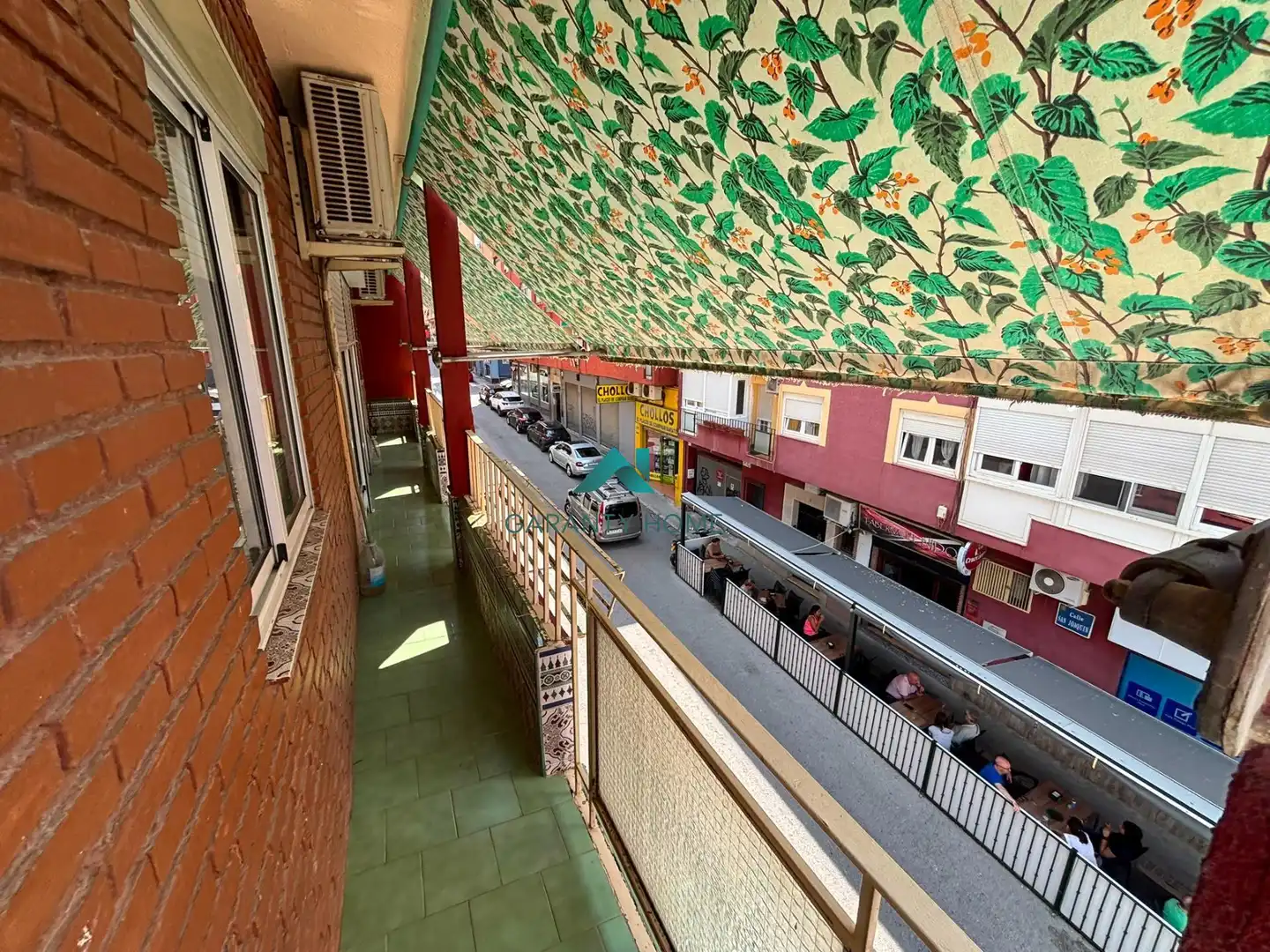 Balcony of Flat for rent in Jaén  with Air Conditioner, Terrace and Furnished