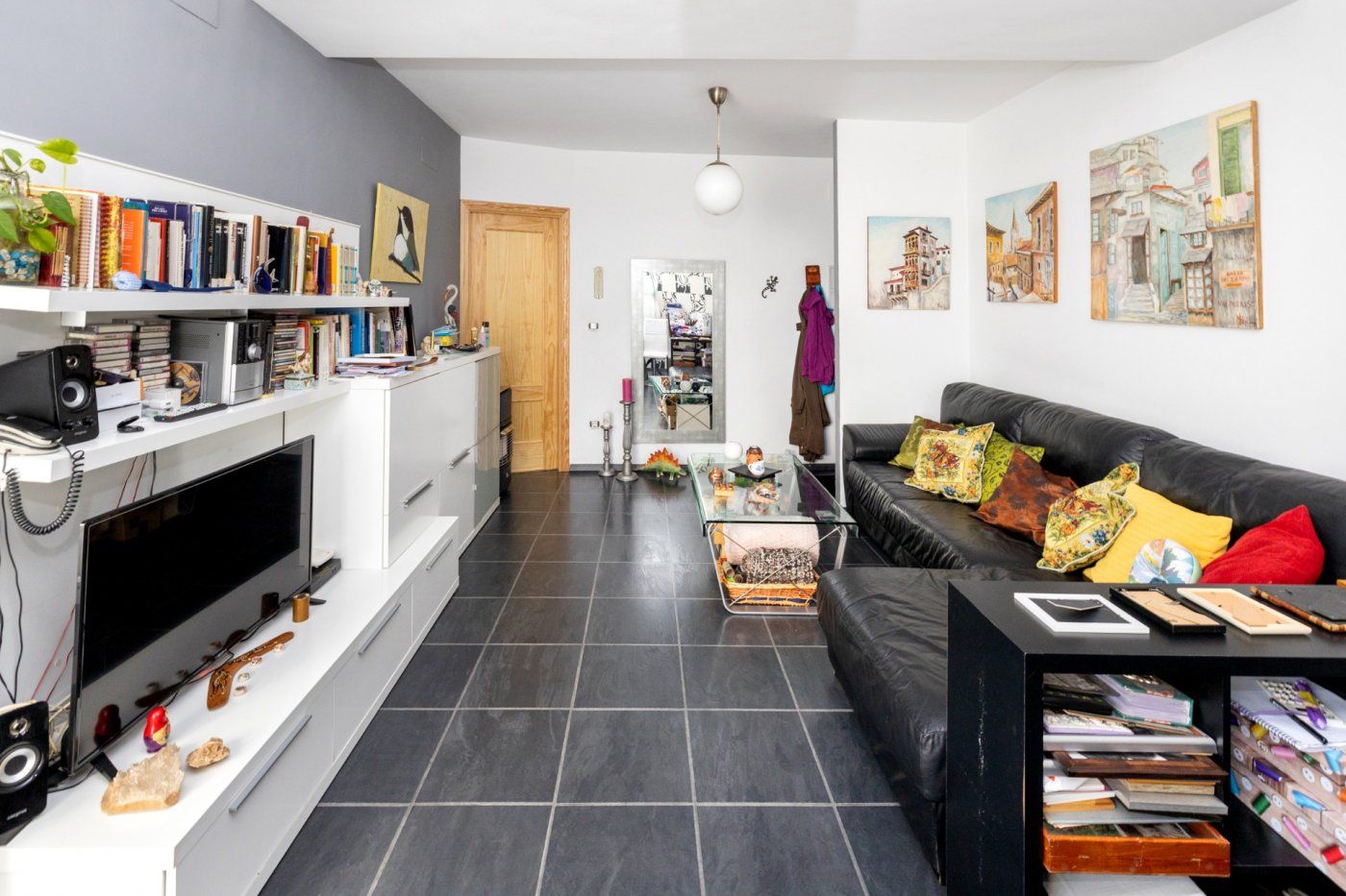 Living room of Flat for sale in Pulianas  with Terrace