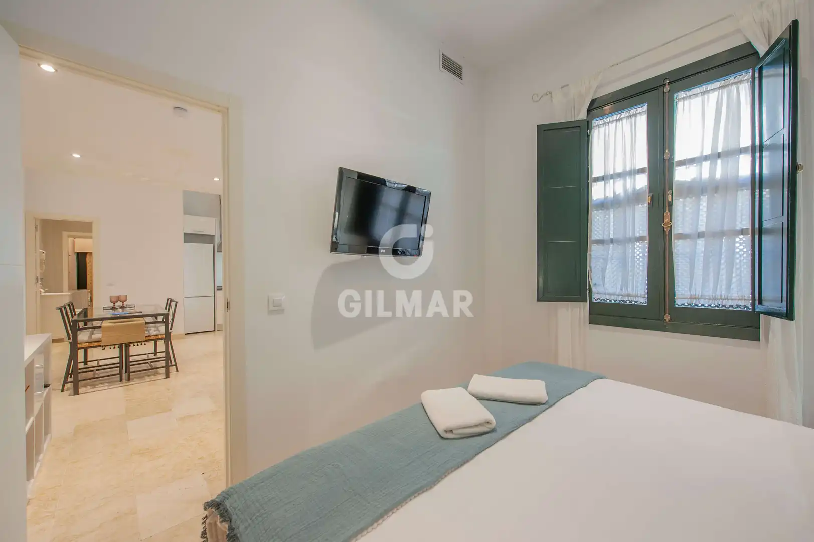 Bedroom of Flat for sale in Sevilla  with Heating, Storage room and Furnished