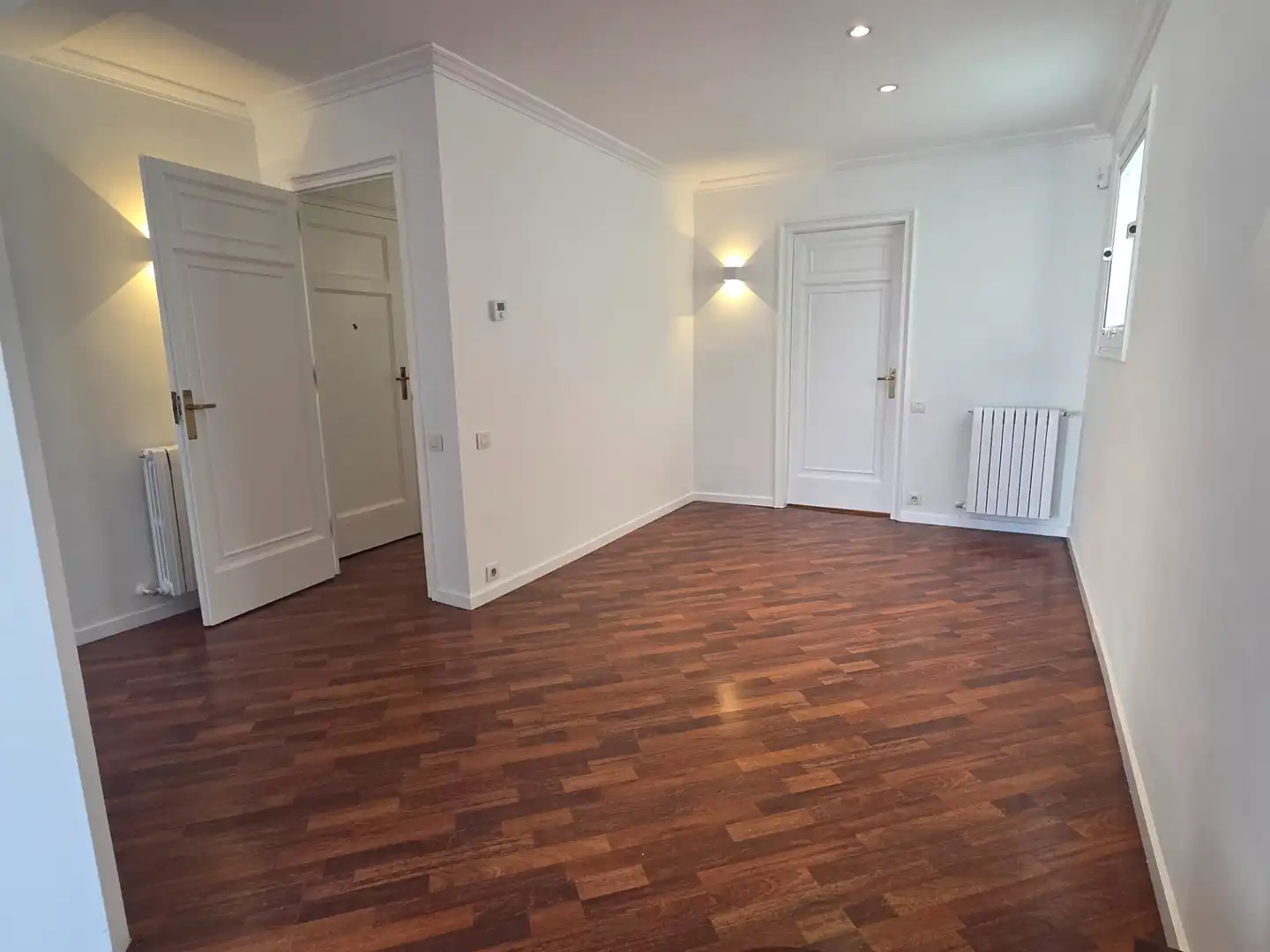 Living room of Attic for rent in Barcelona  with Air Conditioner, Heating and Parquet flooring