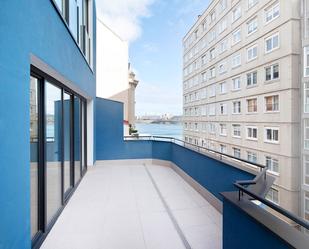 Terrace of Flat for sale in A Coruña Capital   with Parquet flooring and Terrace