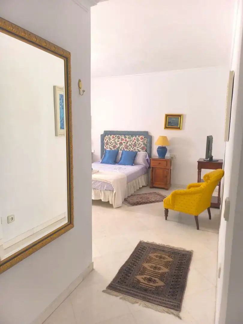 Bedroom of Flat for rent in Marbella  with Private garden, Terrace and Storage room