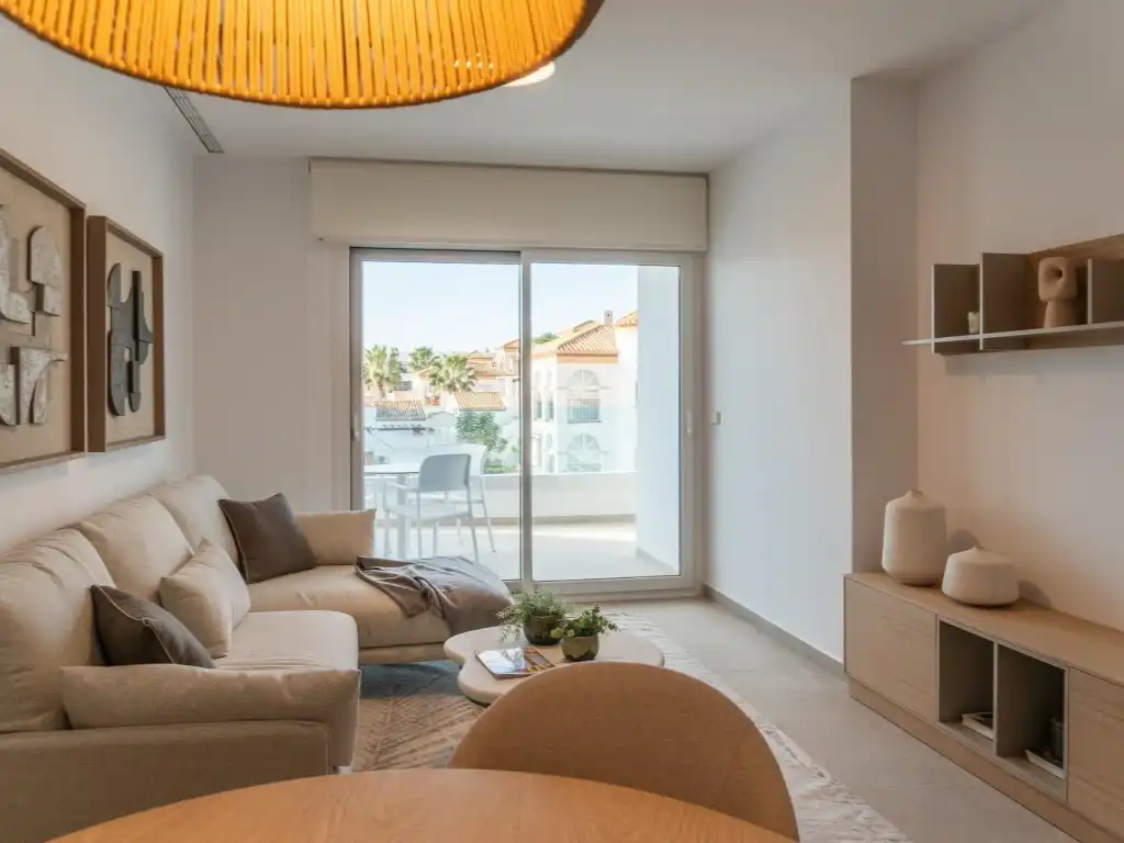 Living room of Apartments for sale in Orihuela  with Air Conditioner and Swimming Pool