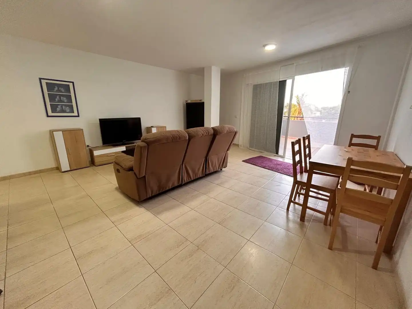 Sala de estar de Piso de alquiler en El Rosario con Terraza y Amueblado