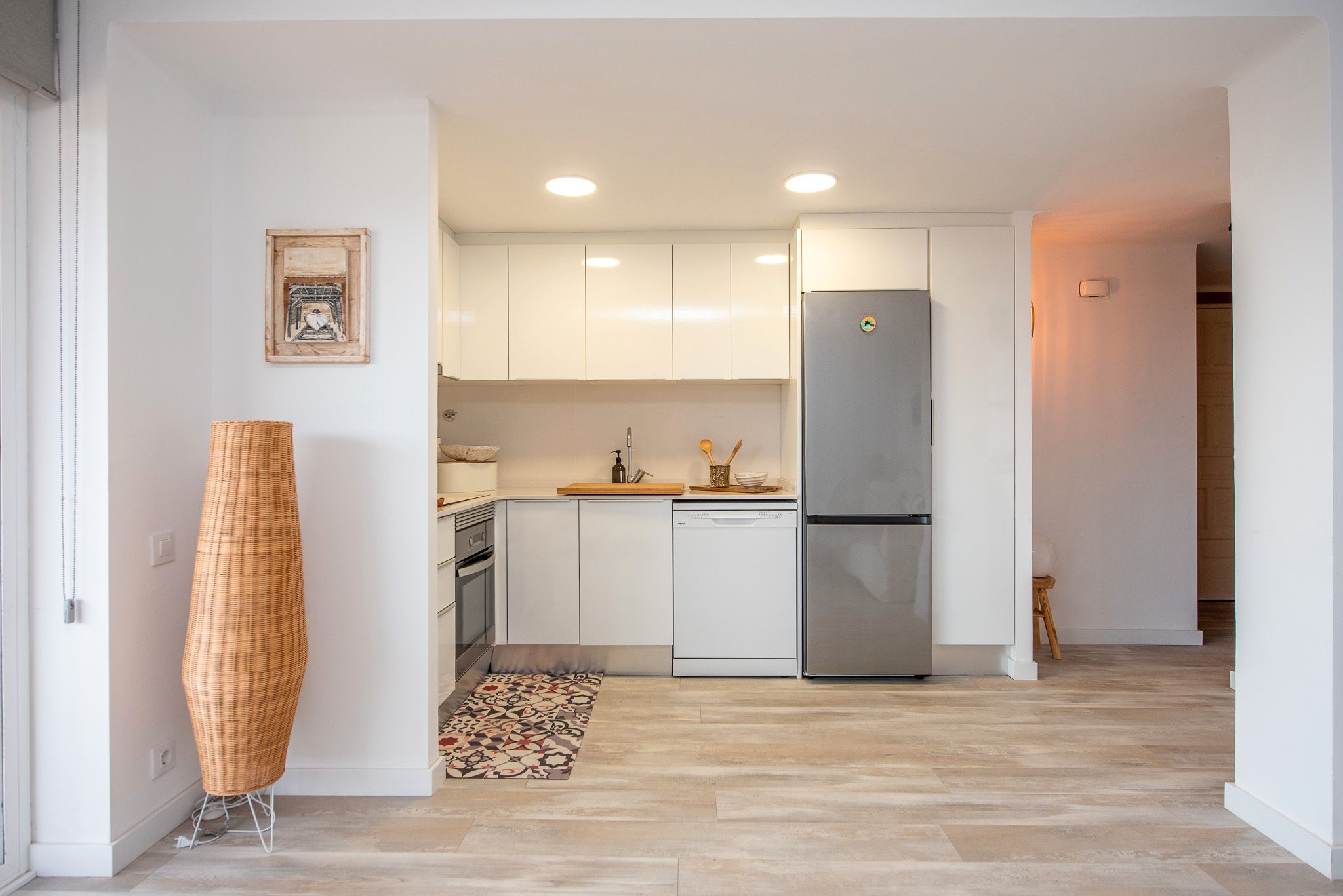 Cuina de Apartament en venda en Sant Feliu de Guíxols amb Aire condicionat, Parquet i Terrassa