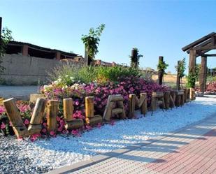 Exterior view of Single-family semi-detached for sale in Villamantilla  with Air Conditioner, Heating and Private garden