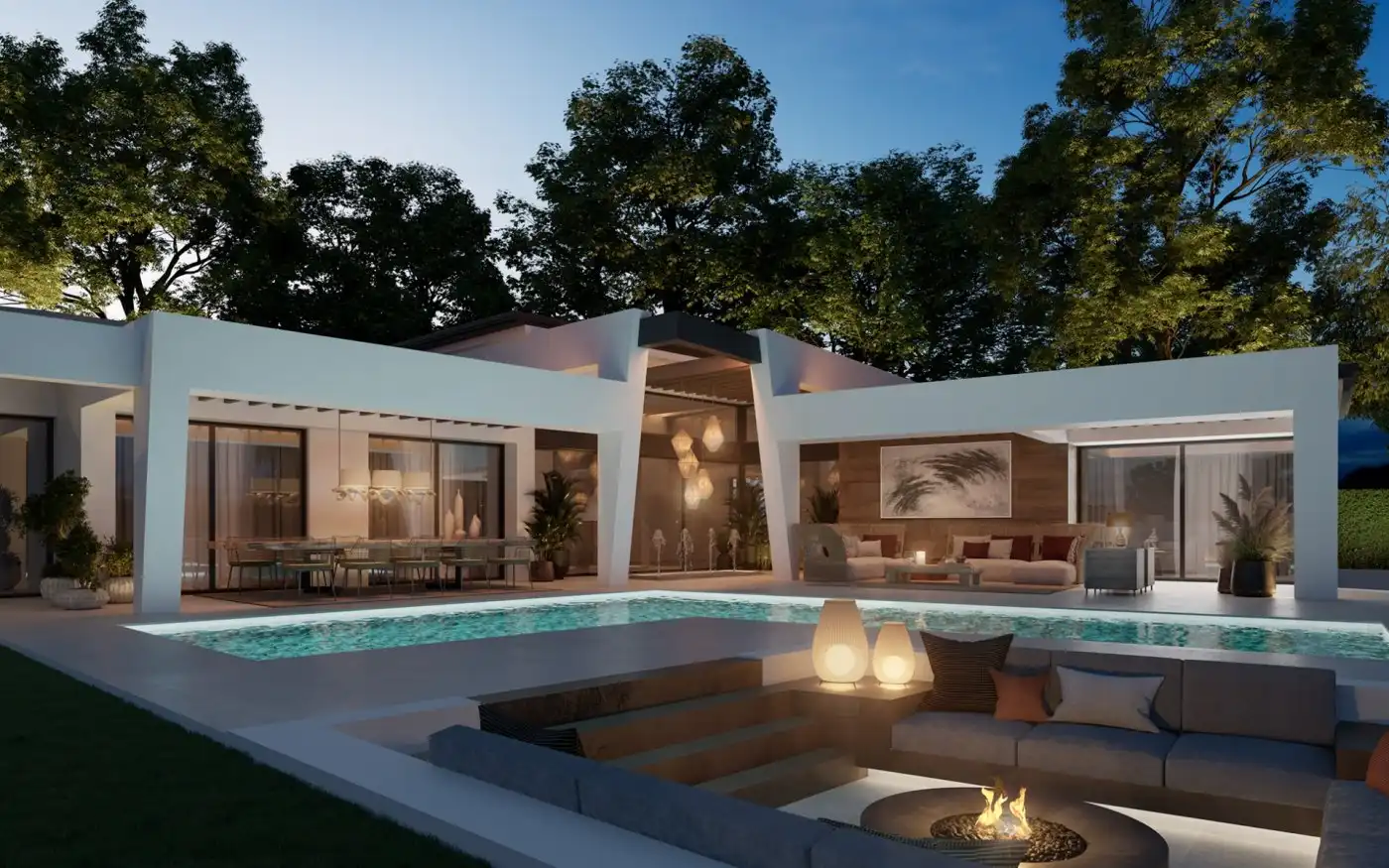 Chalet con piscina en venta en Nueva Andalucía, imagen 2