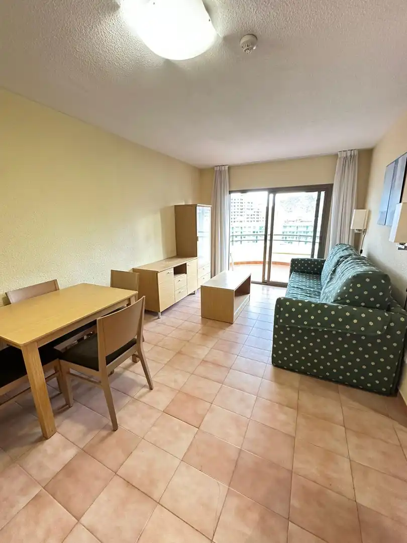 Sala de estar de Apartamento en venta en Calpe / Calp con Calefacción, Jardín privado y Terraza