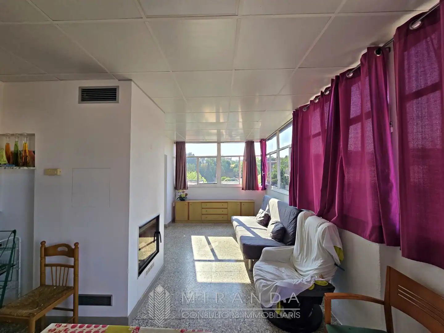 Living room of Flat for sale in Canovelles  with Terrace, Balcony and Internet