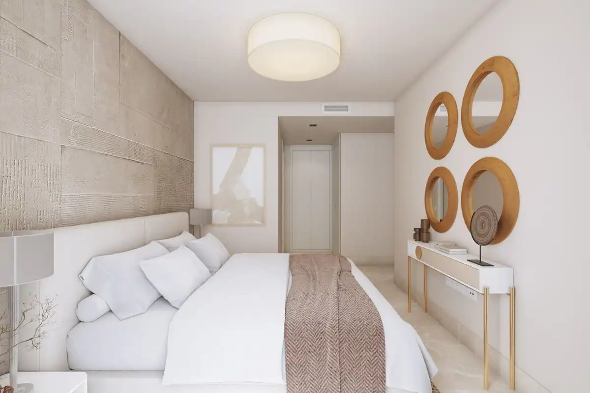 Habitación de Apartamento en venta en Benahavís con Aire acondicionado, Jardín privado y Terraza