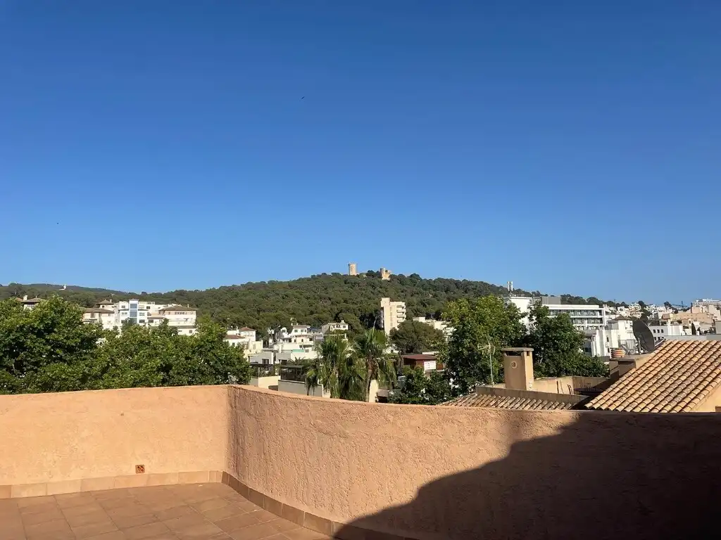 Vista exterior de Ático de alquiler en  Palma de Mallorca con Aire acondicionado, Calefacción y Terraza