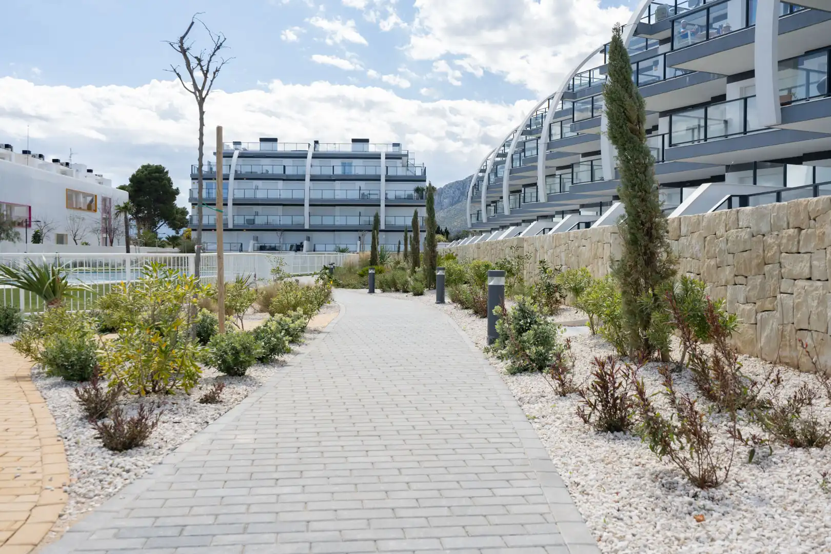 Vista exterior de Apartamento en venta en Dénia
