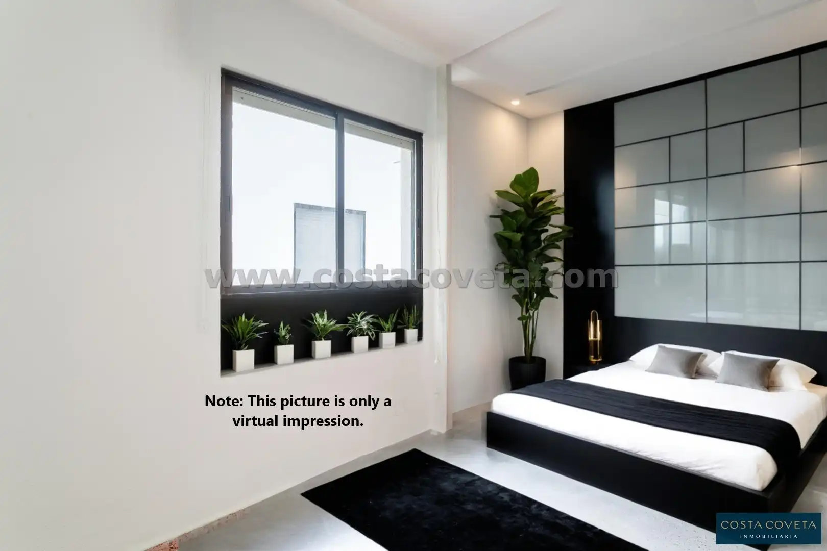 Dormitori de Apartament en venda en Villajoyosa / La Vila Joiosa amb Terrassa i Balcó