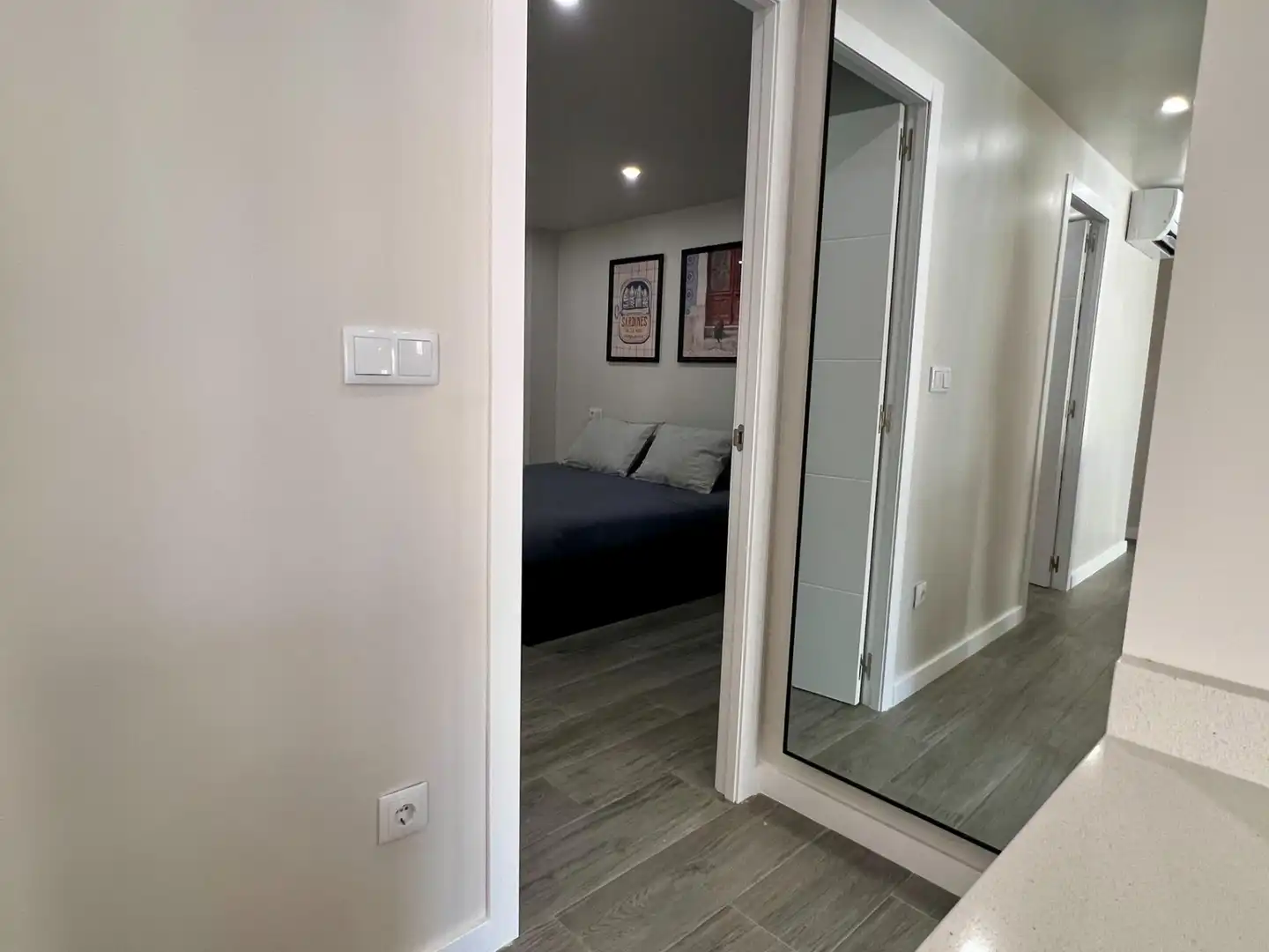 Bedroom of Flat for rent in Elche / Elx  with Air Conditioner and Furnished