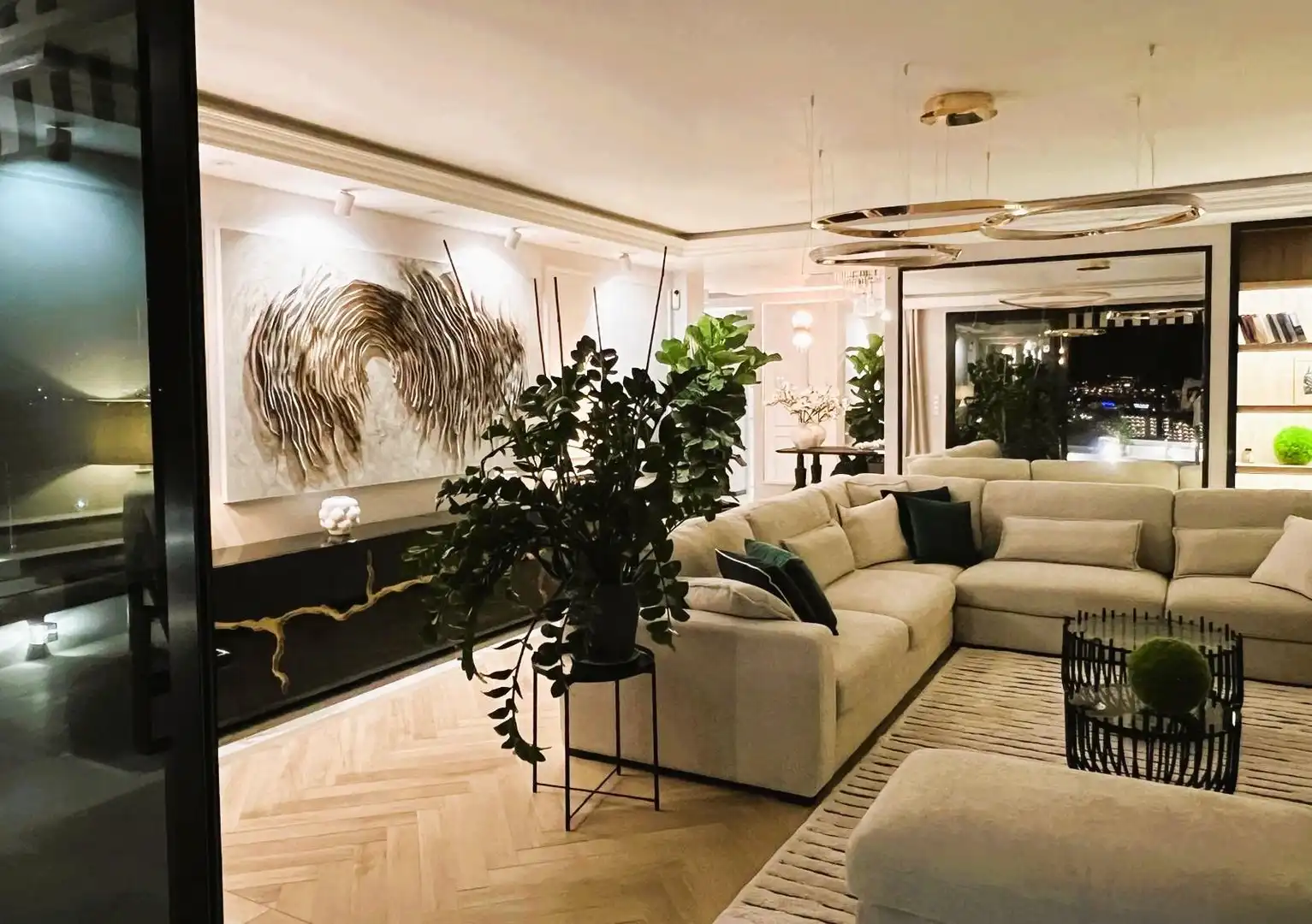 Living room of Houses for sale in Adeje  with Air Conditioner, Private garden and Terrace