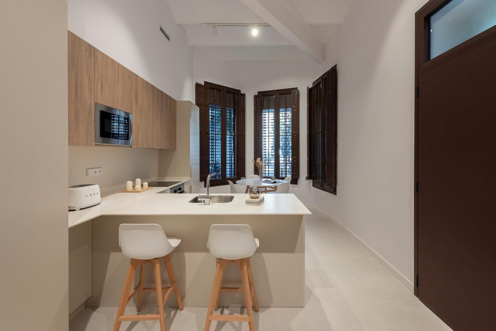 Kitchen of Flat for sale in  Barcelona Capital