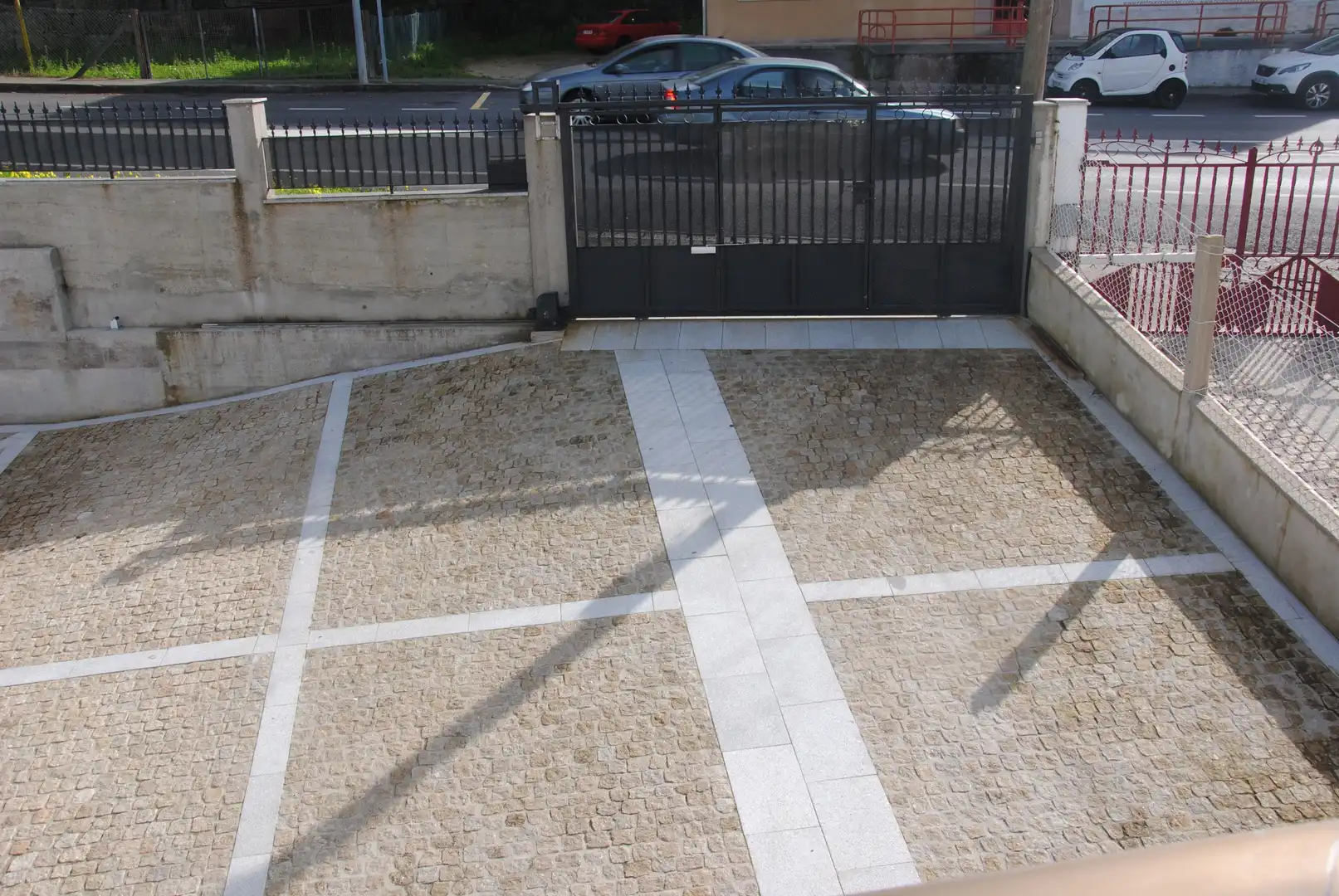 Parking of Houses for rent in Sanxenxo  with Private garden, Parquet flooring and Terrace