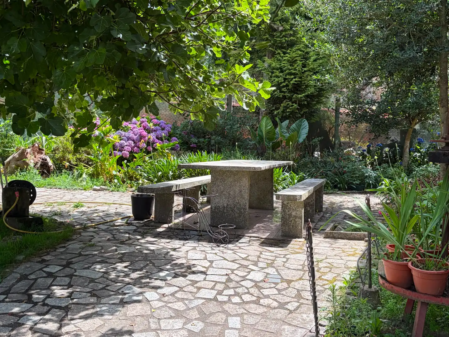 Jardí de Casa o xalet en venda en A Cañiza   amb Calefacció, Jardí privat i Parquet